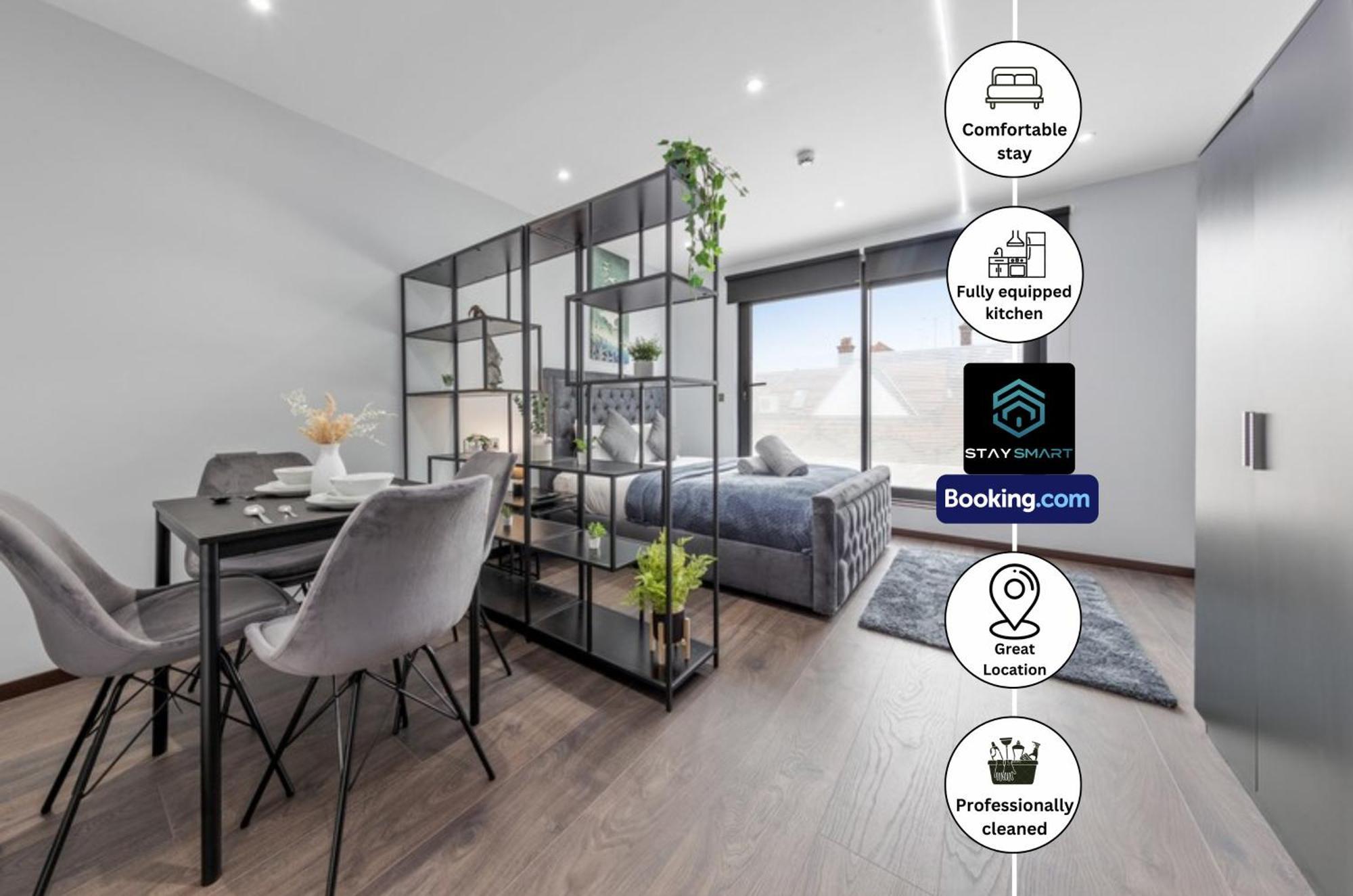 Апартаменты Stylish By Smart Short Lets & Serviced Woodstock With Free Wifi